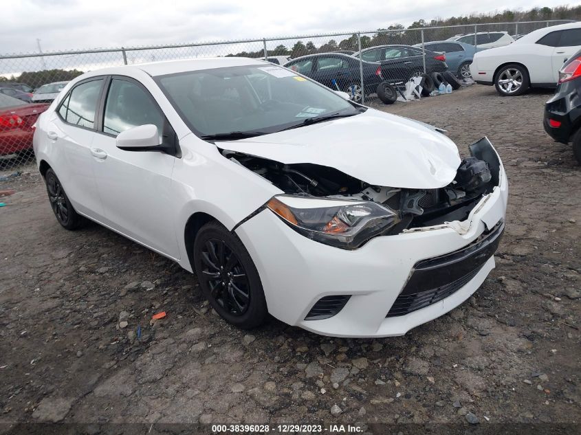 2016 TOYOTA COROLLA LE - 2T1BURHE7GC591560