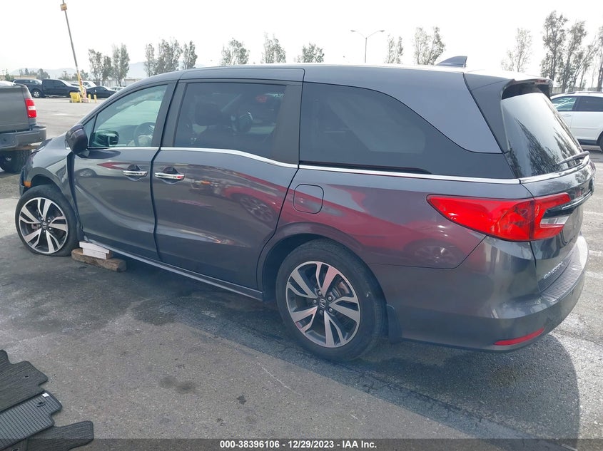 VIN 5FNRL6H82MB021421 2021 HONDA ODYSSEY TOURING