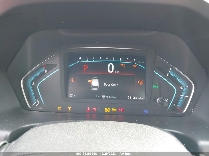 VIN 5FNRL6H82MB021421 2021 HONDA ODYSSEY TOURING