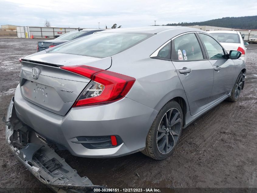 2019 HONDA CIVIC SPORT - 2HGFC2F89KH526718