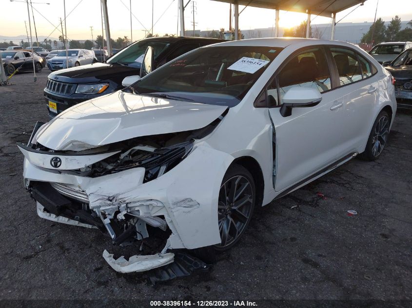 VIN 5YFS4MCE3MP092308 2021 TOYOTA COROLLA SE