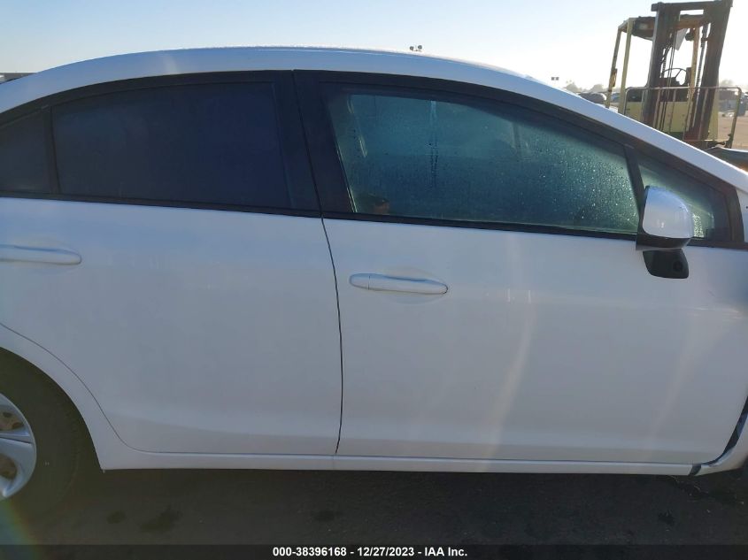 2013 HONDA CIVIC LX - 19XFB2F55DE053700