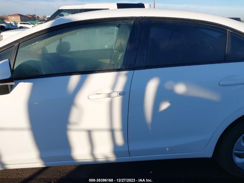 2013 HONDA CIVIC LX - 19XFB2F55DE053700