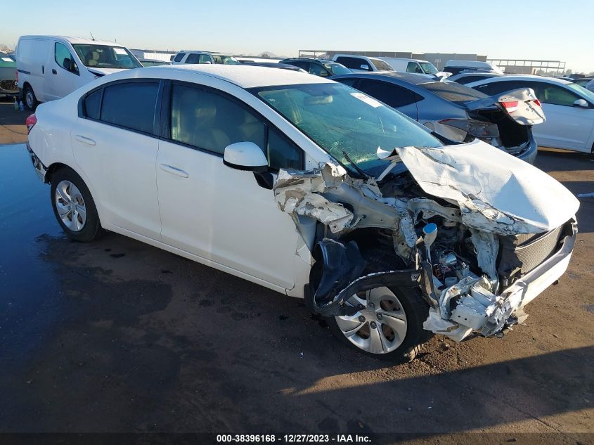 2013 HONDA CIVIC LX - 19XFB2F55DE053700