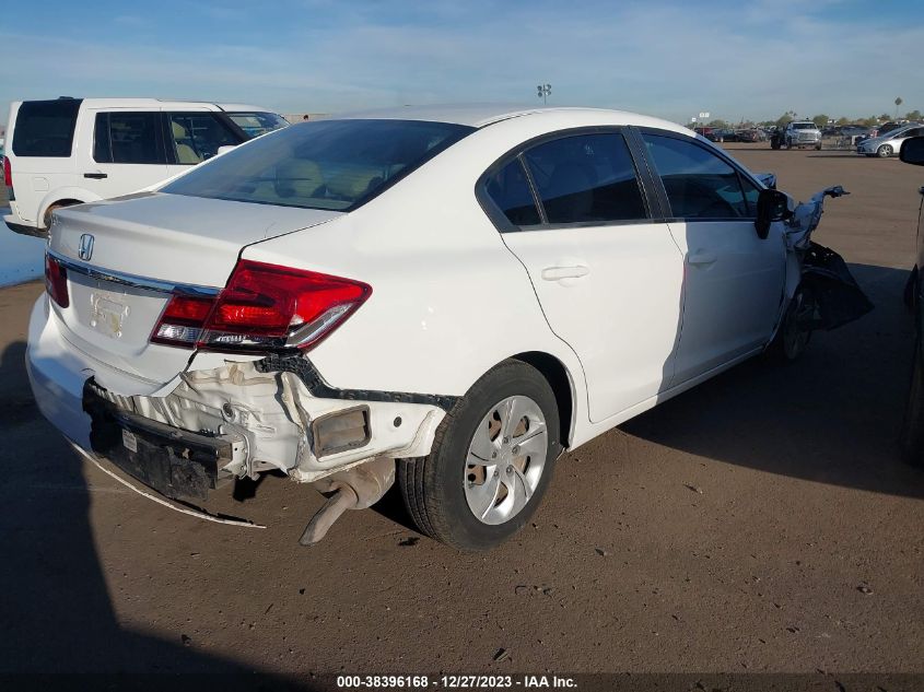 2013 HONDA CIVIC LX - 19XFB2F55DE053700