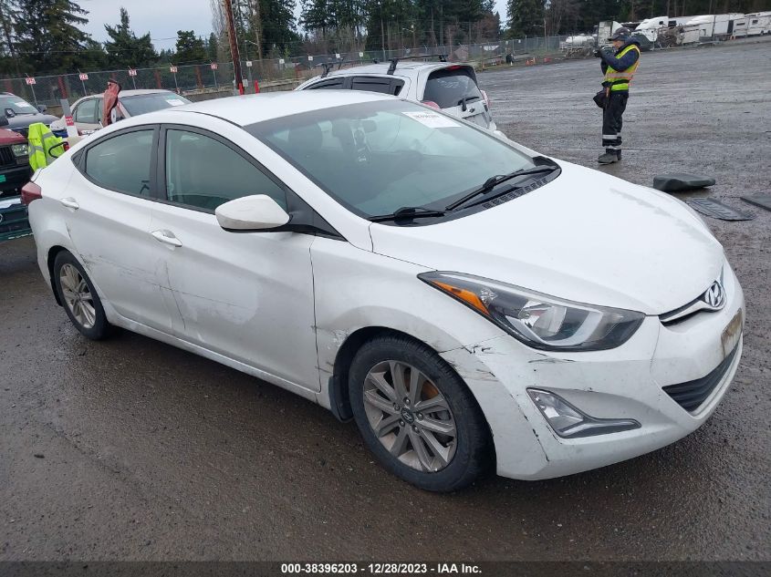 2016 HYUNDAI ELANTRA SE - 5NPDH4AE9GH757780