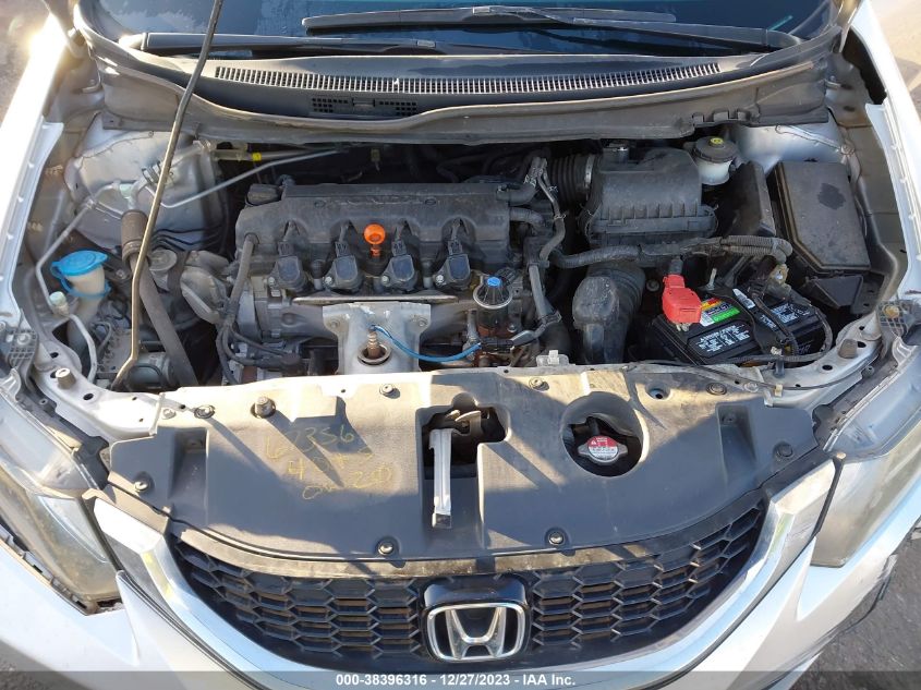 2014 HONDA CIVIC EX - 19XFB2F83EE061015