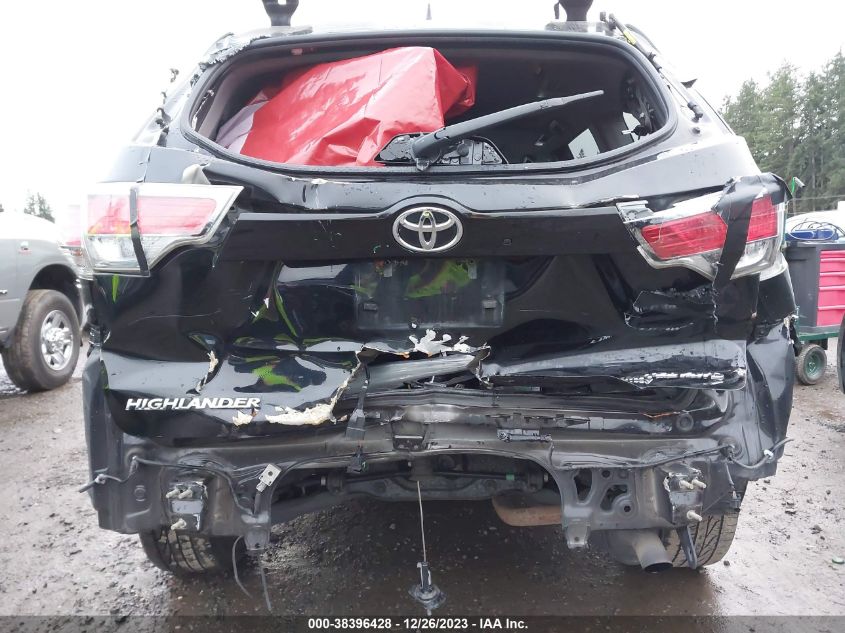 2014 TOYOTA HIGHLANDER LIMITED V6 - 5TDDKRFH6ES046014