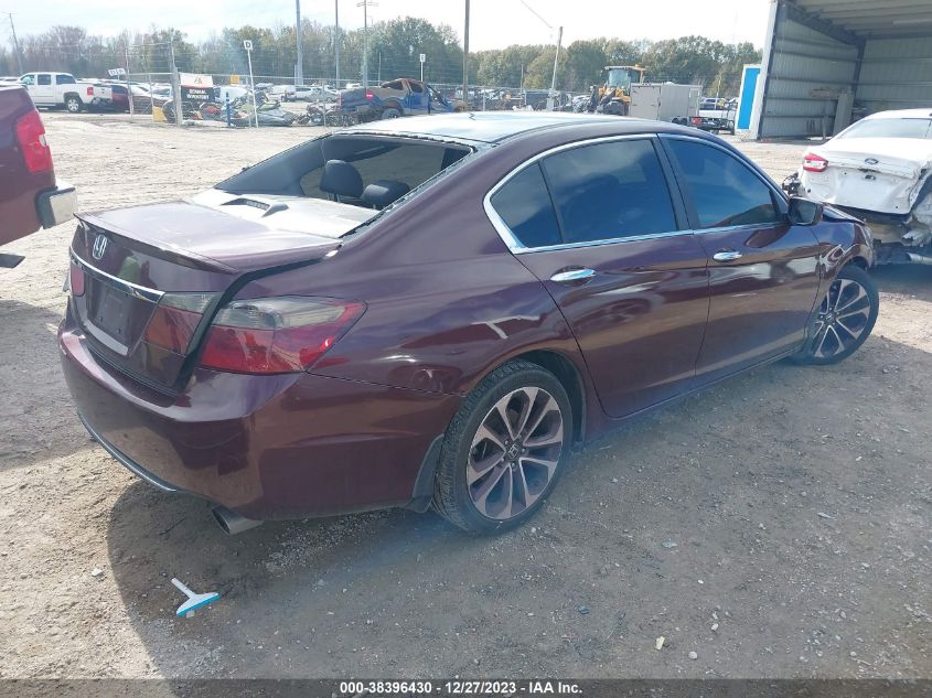2015 HONDA ACCORD SPORT - 1HGCR2F56FA138065