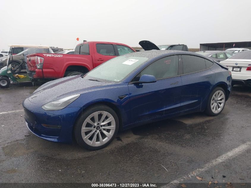 2023 TESLA MODEL 3 REAR-WHEEL DRIVE - 5YJ3E1EA4PF471909