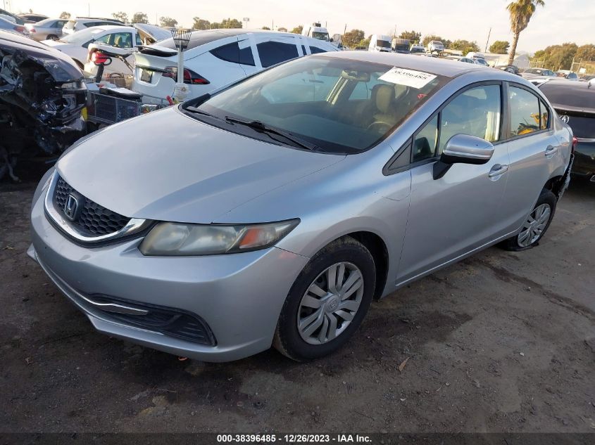 2015 HONDA CIVIC LX - 19XFB2F56FE261930