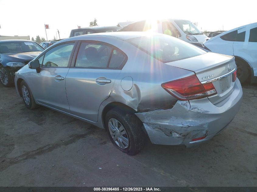 2015 HONDA CIVIC LX - 19XFB2F56FE261930