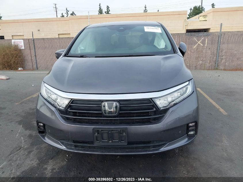 2022 HONDA ODYSSEY TOURING - 5FNRL6H81NB017538