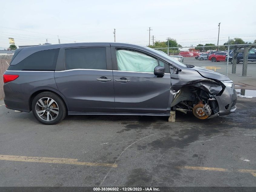 2022 HONDA ODYSSEY TOURING - 5FNRL6H81NB017538