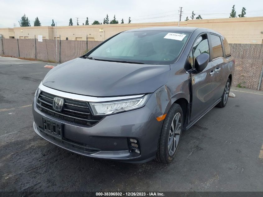 2022 HONDA ODYSSEY TOURING - 5FNRL6H81NB017538
