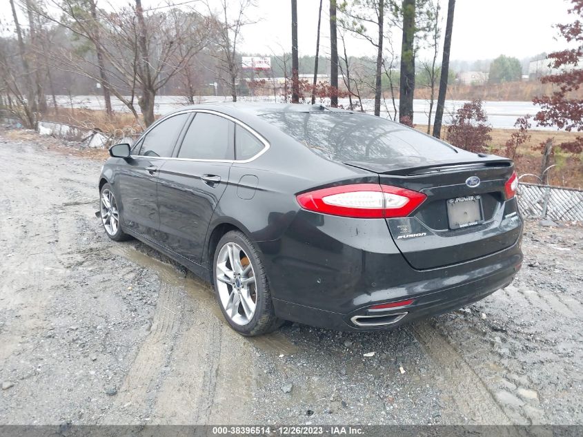 2013 FORD FUSION TITANIUM - 3FA6P0K95DR317818