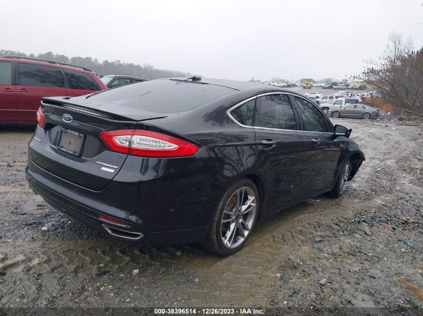 2013 FORD FUSION TITANIUM - 3FA6P0K95DR317818