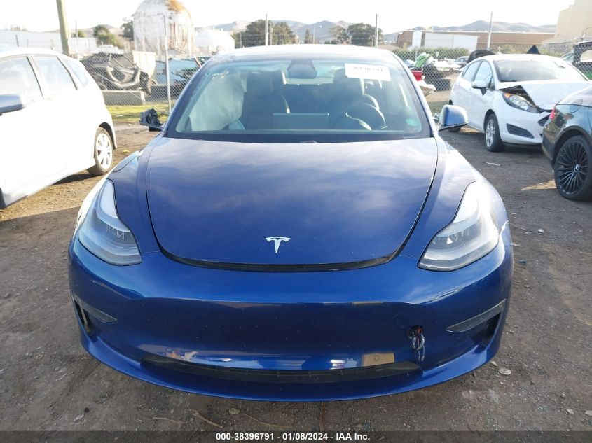 2021 TESLA MODEL 3 STANDARD RANGE PLUS REAR-WHEEL DRIVE - 5YJ3E1EAXMF876328