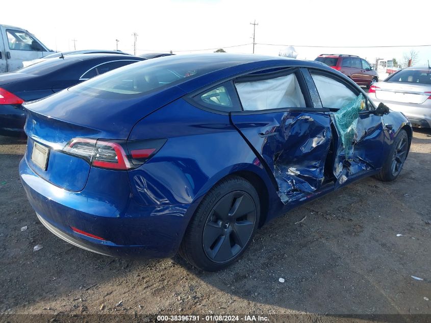 2021 TESLA MODEL 3 STANDARD RANGE PLUS REAR-WHEEL DRIVE - 5YJ3E1EAXMF876328