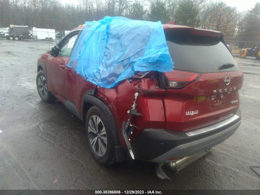 VIN 5N1BT3BB7PC809886 2023 NISSAN ROGUE SV INTELLIGENT AWD