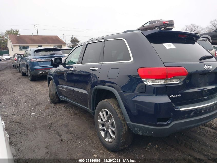 2016 JEEP GRAND CHEROKEE LIMITED - 1C4RJFBG4GC489741