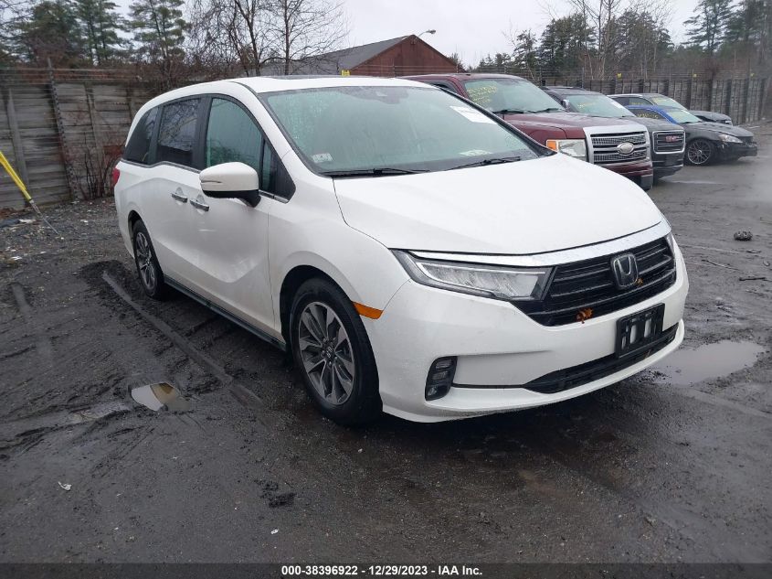 2022 HONDA ODYSSEY EX-L - 5FNRL6H76NB060506