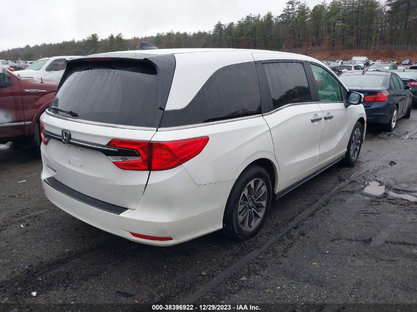 2022 HONDA ODYSSEY EX-L - 5FNRL6H76NB060506