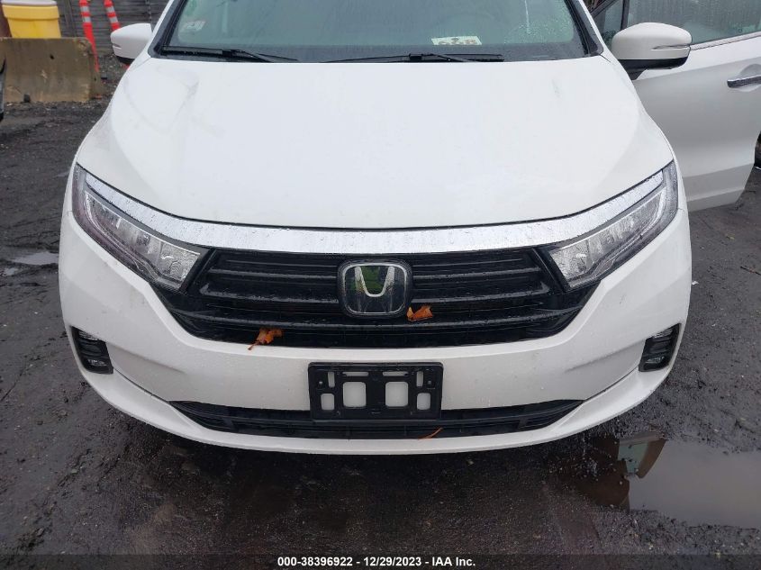 2022 HONDA ODYSSEY EX-L - 5FNRL6H76NB060506
