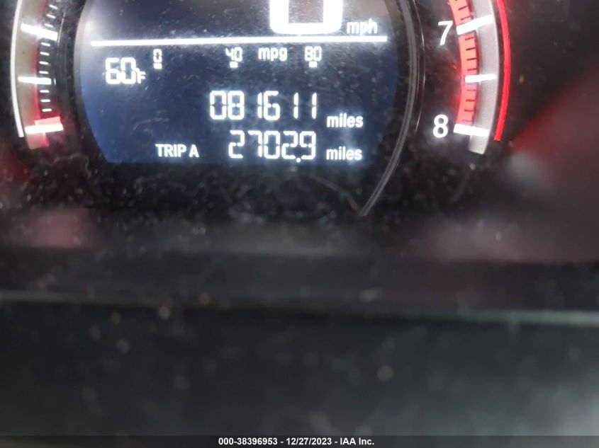 2017 HONDA CIVIC - 16VVINSHHFK7H21HU