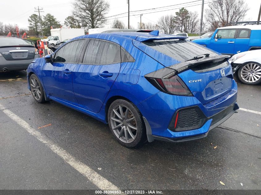 2017 HONDA CIVIC - 16VVINSHHFK7H21HU