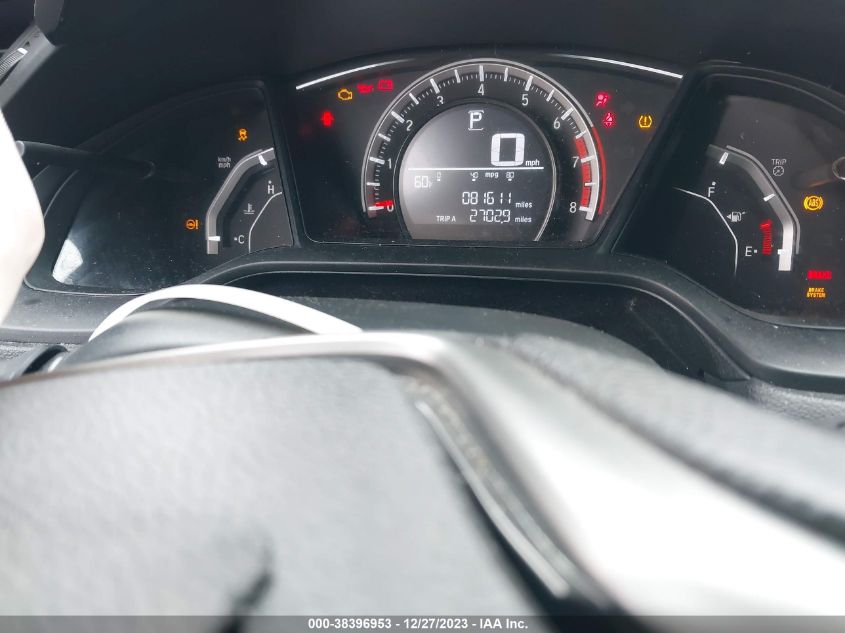 2017 HONDA CIVIC - 16VVINSHHFK7H21HU