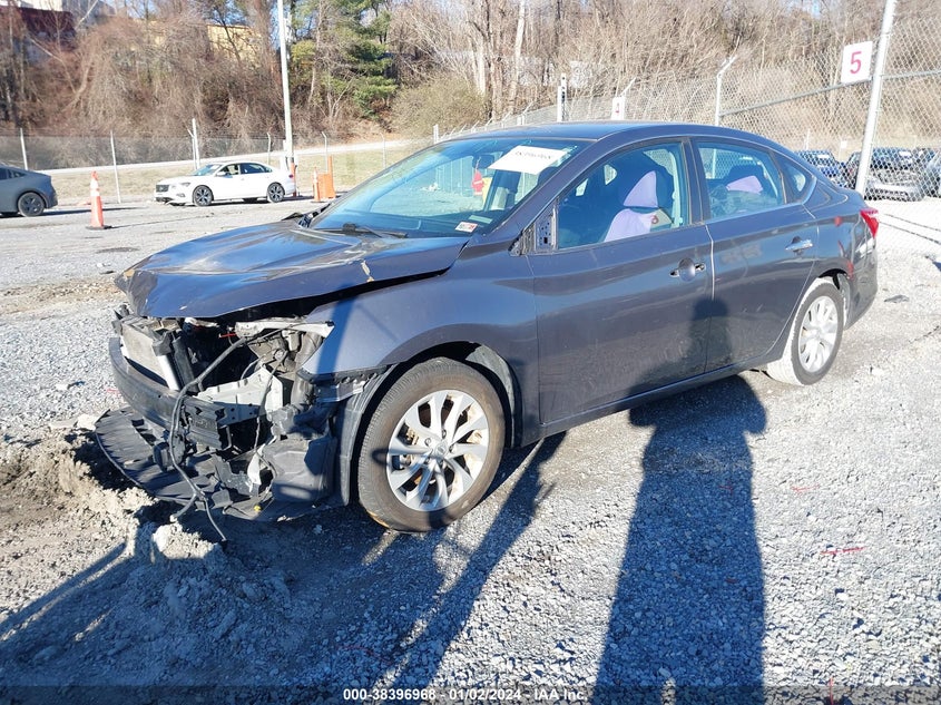 VIN 3N1AB7AP4KL603545 2019 NISSAN SENTRA S/SV/SR/SL