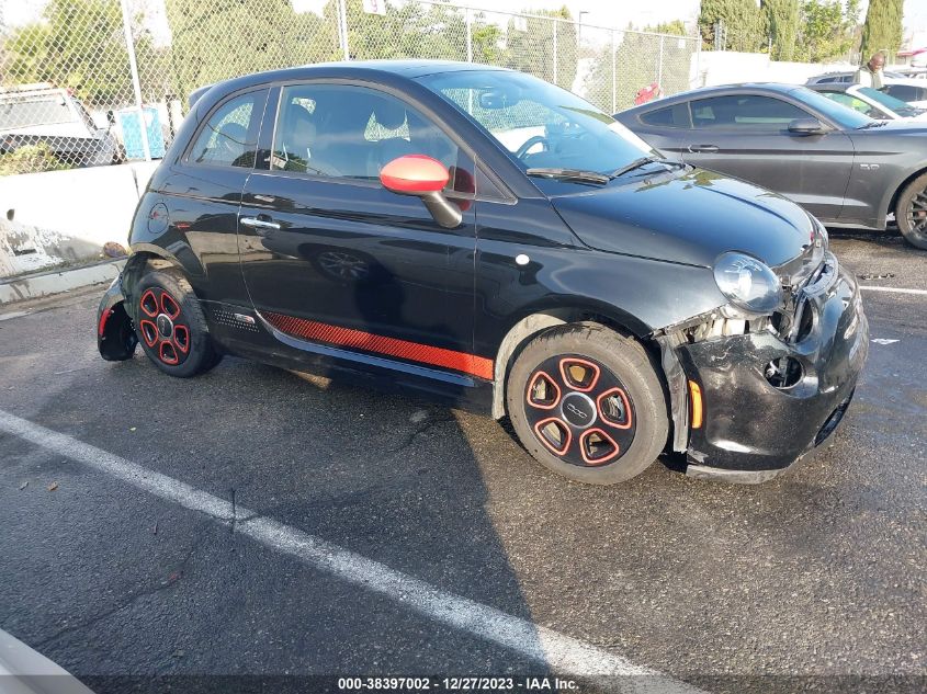 2019 FIAT 500E BATTERY ELECTRIC 3C3CFFGE3KT686318