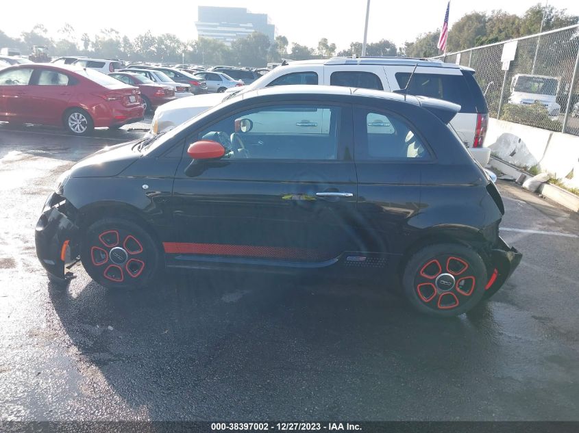 2019 FIAT 500E BATTERY ELECTRIC 3C3CFFGE3KT686318