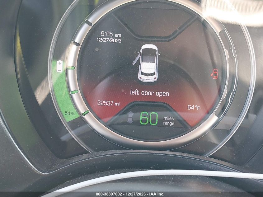 2019 FIAT 500E BATTERY ELECTRIC 3C3CFFGE3KT686318