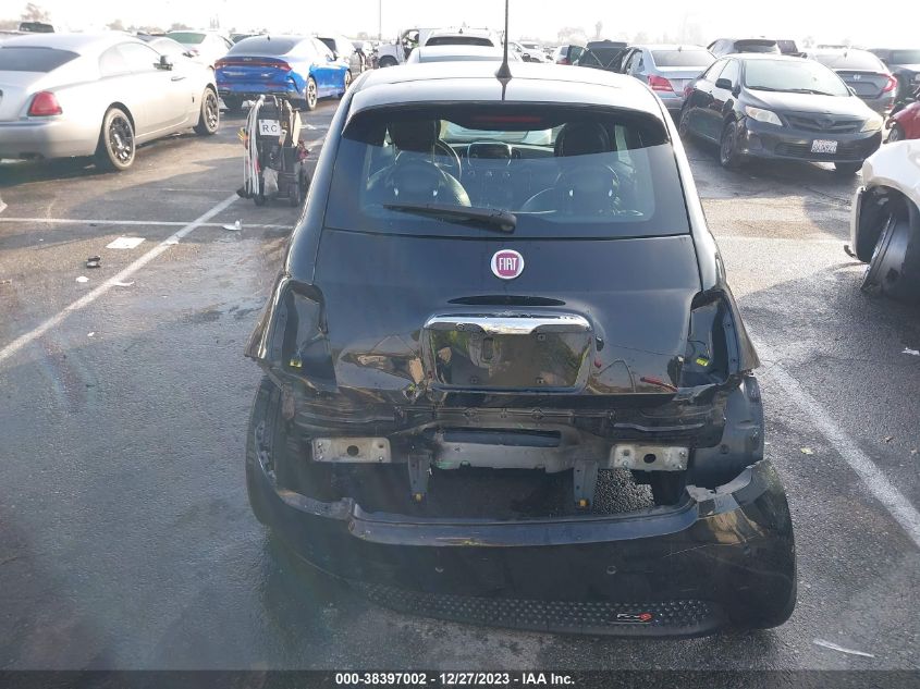 2019 FIAT 500E BATTERY ELECTRIC 3C3CFFGE3KT686318