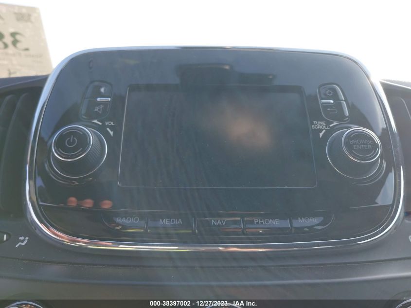 2019 FIAT 500E BATTERY ELECTRIC 3C3CFFGE3KT686318