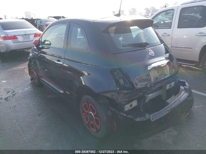 2019 FIAT 500E BATTERY ELECTRIC 3C3CFFGE3KT686318