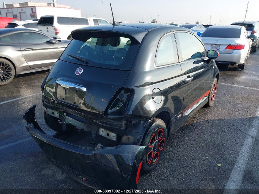 2019 FIAT 500E BATTERY ELECTRIC 3C3CFFGE3KT686318