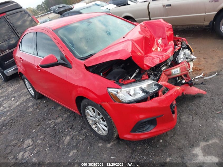 2017 CHEVROLET SONIC LT - 1G1JD5SG9H4124071