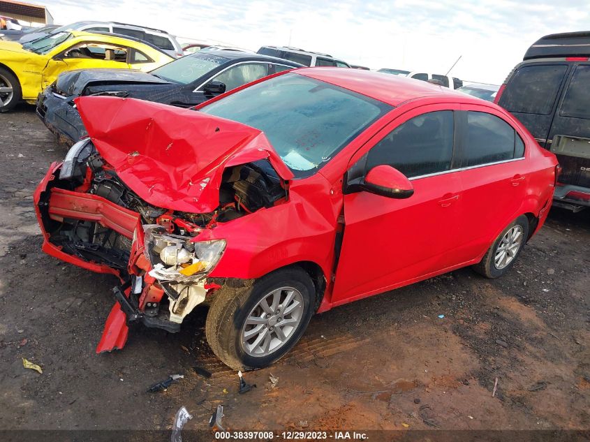 2017 CHEVROLET SONIC LT - 1G1JD5SG9H4124071