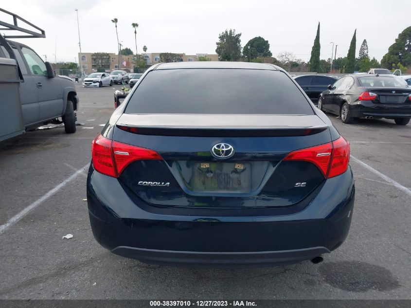 2018 TOYOTA COROLLA SE - 5YFBURHE5JP797001