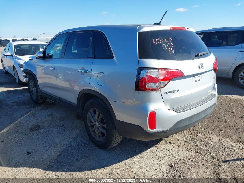 2014 KIA SORENTO LX - 5XYKT3A60EG513903