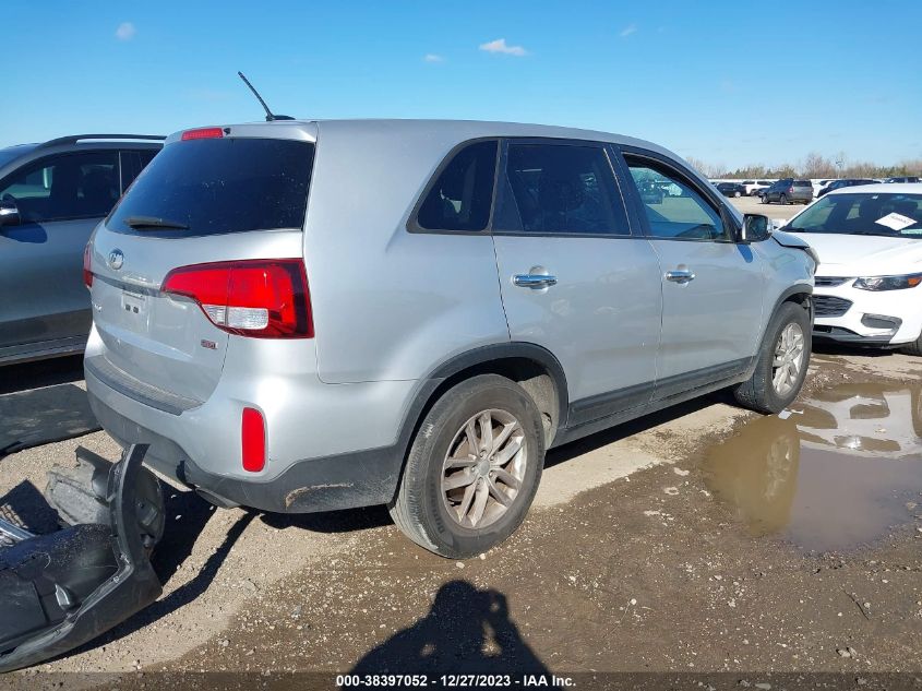 2014 KIA SORENTO LX - 5XYKT3A60EG513903