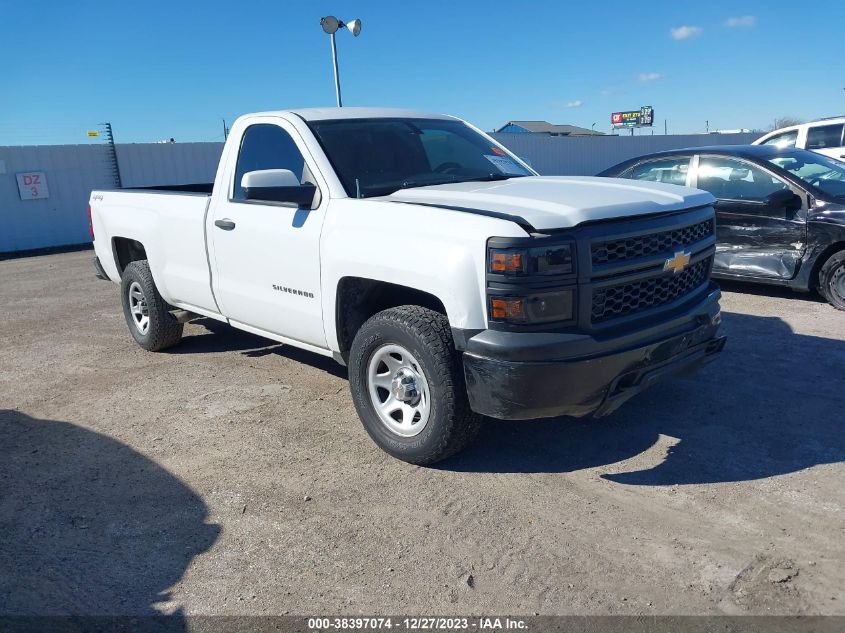 2015 CHEVROLET SILVERADO 1500 WT - 1GCNKPEC4FZ386079