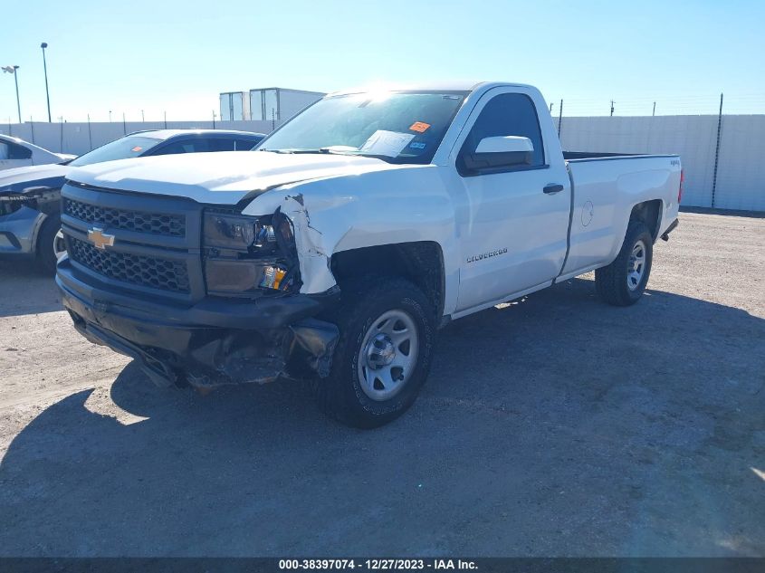 2015 CHEVROLET SILVERADO 1500 WT - 1GCNKPEC4FZ386079