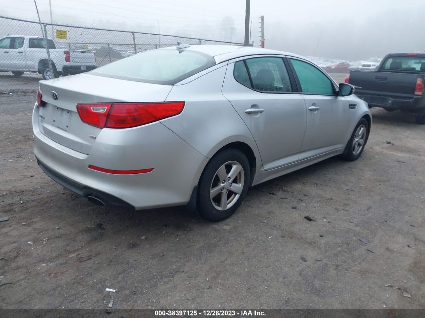 2014 KIA OPTIMA LX - KNAGM4A75E5508395