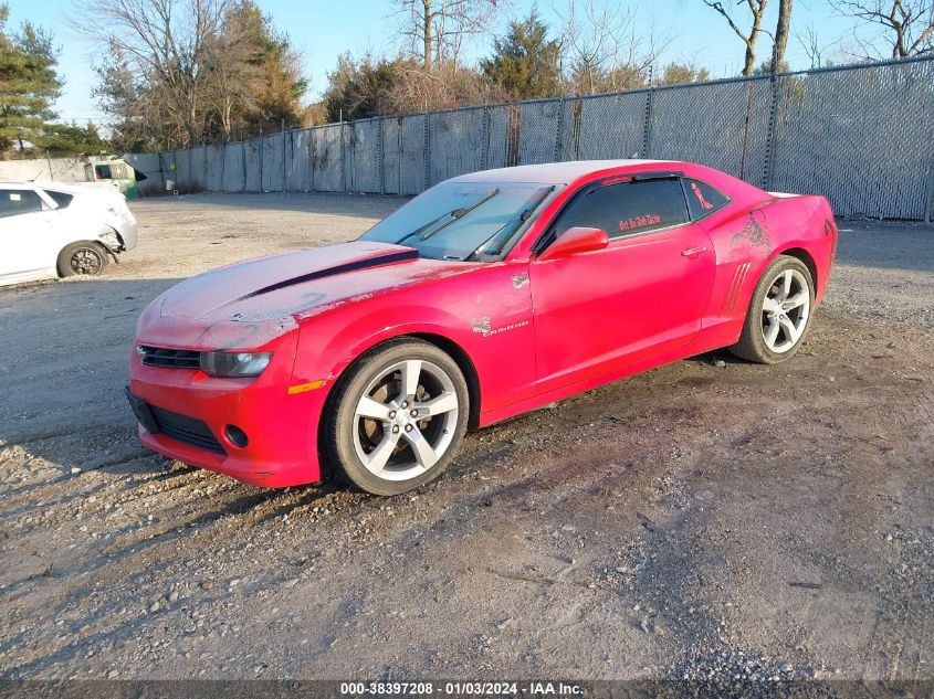 2015 CHEVROLET CAMARO LT - 2G1FD1E37F9311679
