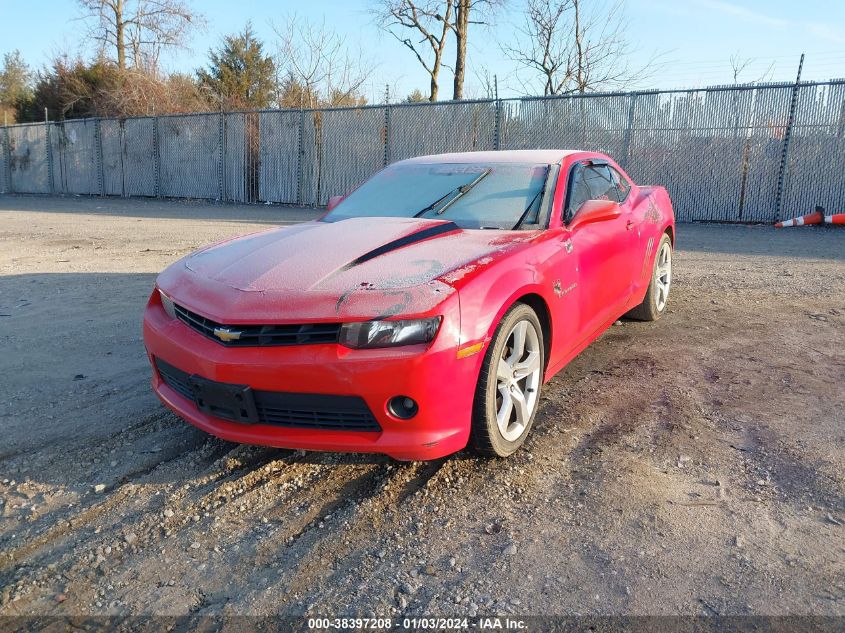 2015 CHEVROLET CAMARO LT - 2G1FD1E37F9311679