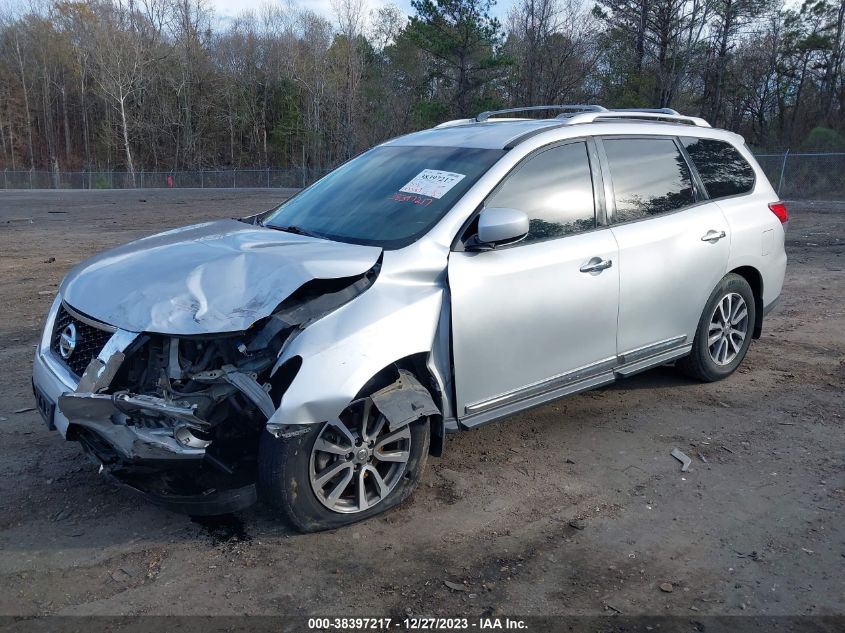 2014 NISSAN PATHFINDER SL - 5N1AR2MNXEC634493